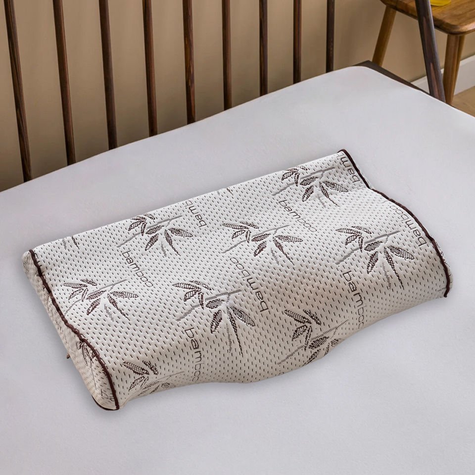 Bedmall Deco Visco Bambu Kılıflı Ortopedik  Boyun Yastığı
