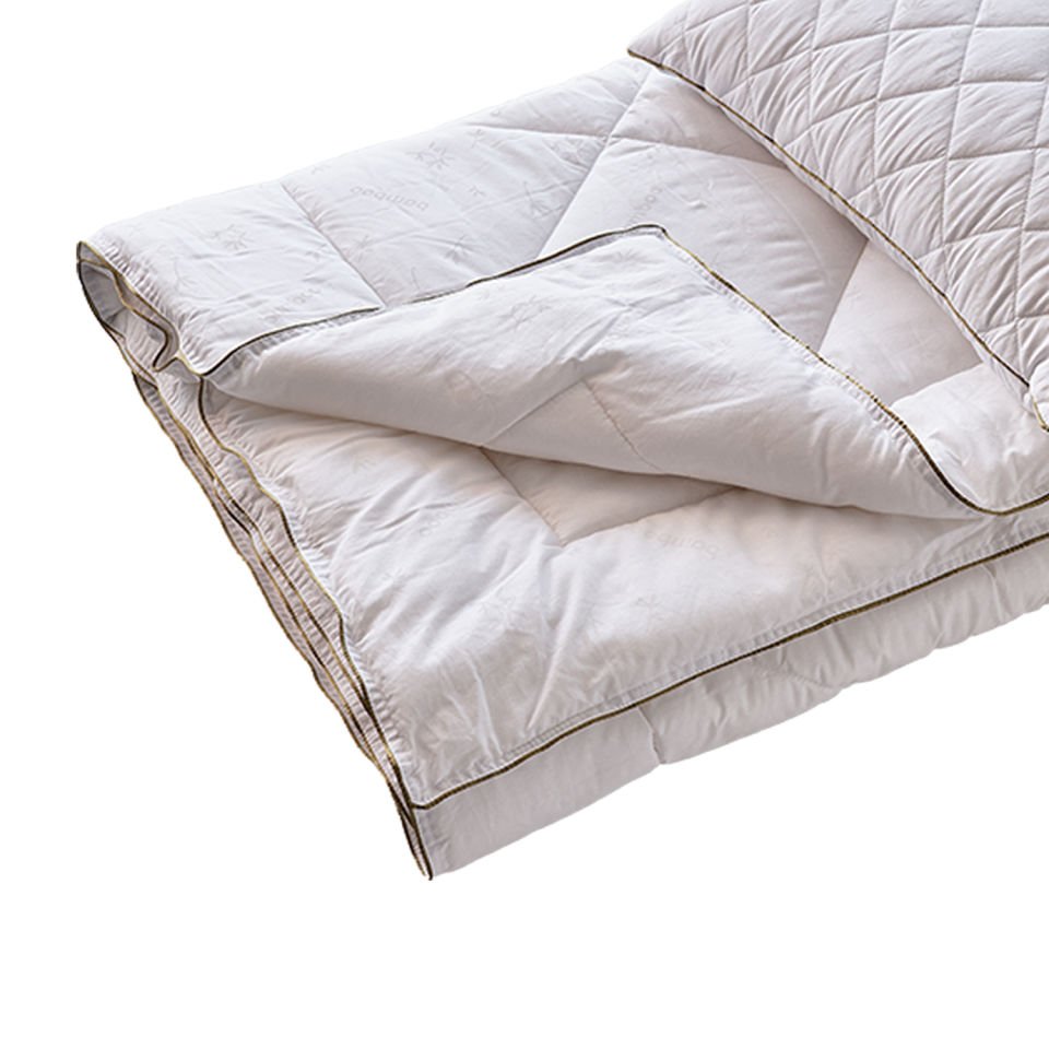 Bedmall Stella Bambu Çift Kişilik Yorgan ve 1 Adet Bambu Yastık Seti 50X70 cm