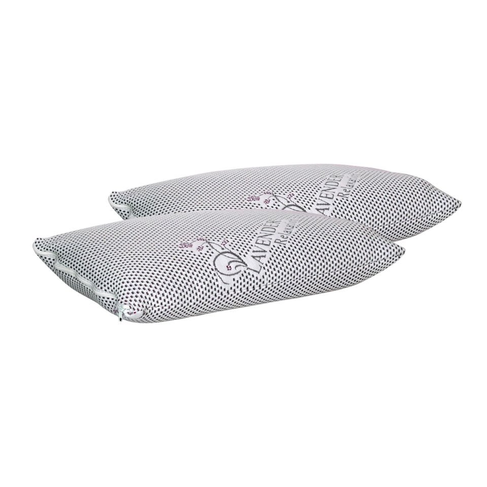BedMall Lavander Visco Yastık 50x70 cm 2'li Paket Çift Kişilik Yastık