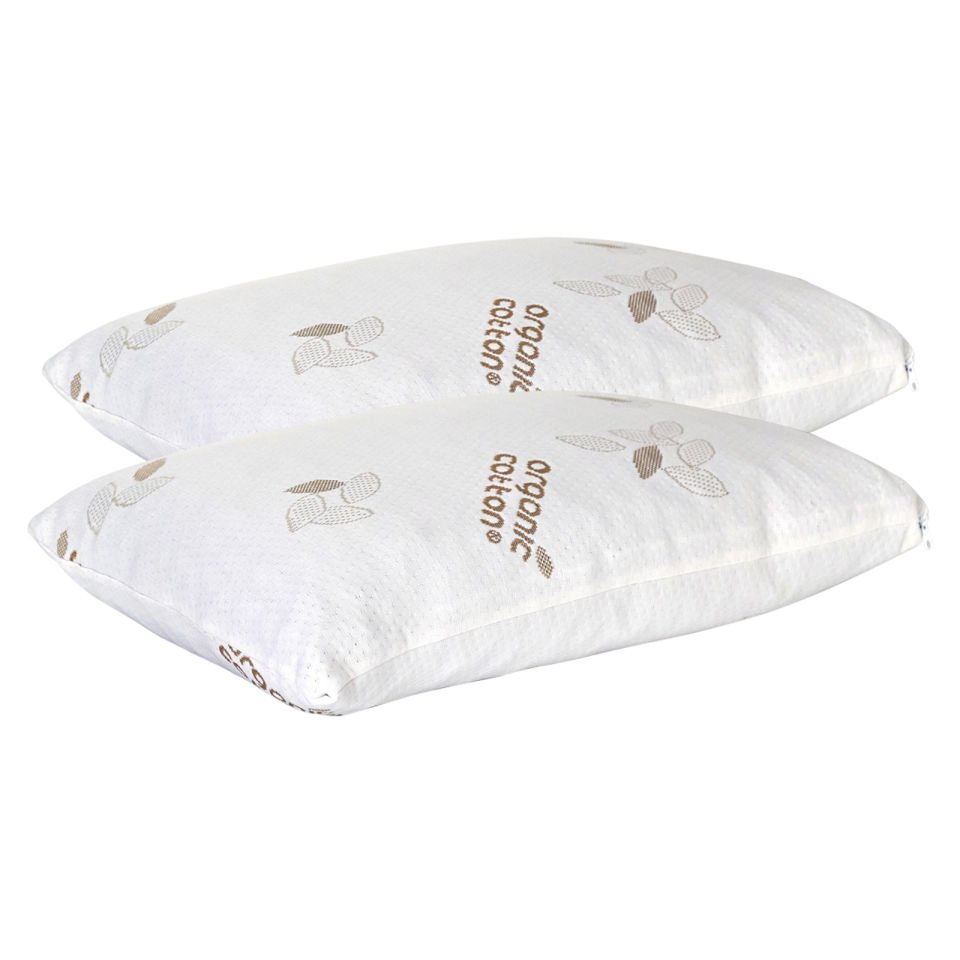 BedMall Organic Cotton Visco Yastık 50x70 cm 2'li Paket Çift Kişilik Yastık